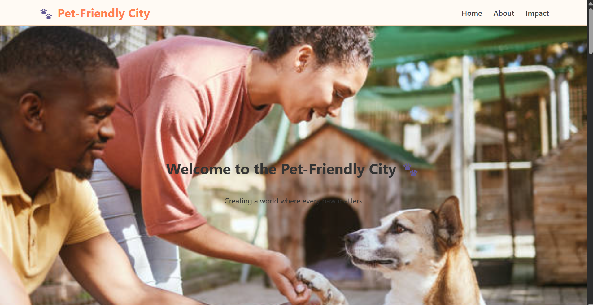 Pet Friendly City